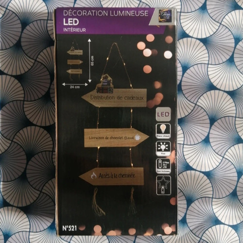 Décoration lumineuse led - décoration,