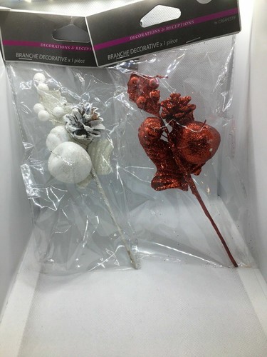 Branche décorative pomme - , de