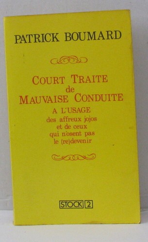Court traité mauvaise - traité,