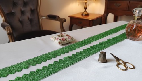 Bordure dentelle guipure - en,