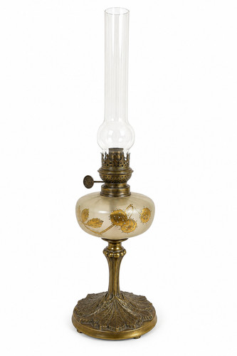 Lampe pétrole ancienne - pétrole,