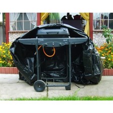 Housse Bâche Imperméable 173cm pour Grill Barbecue de Jardin Protection BBQ