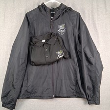 Super Moto Cross X World Championship Finals Jacket & Polo Shirt Mens Sz M Black