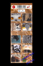 Carnet 10 timbres ANIMAUX 50g autocollants bpost ZOO ANTWERPEN stamps BELGIQUE