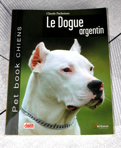 Dogue argentin pacheteau - argentin, c.pacheteau