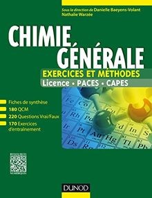 Chimie générale exercices - chimie,