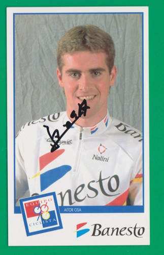 Cyclisme carte cycliste aitor - cyclisme,