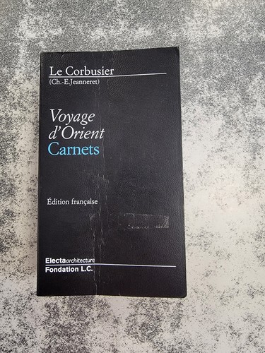 Corbusier voyage orient - corbusier,