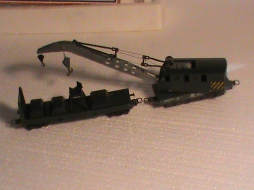 Wagon plat grue ho - wagon,