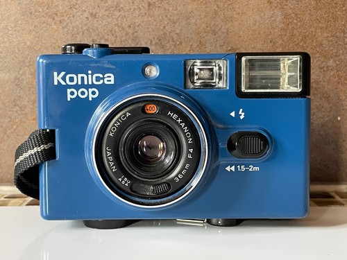 Konica pop bleu argentique - pop,