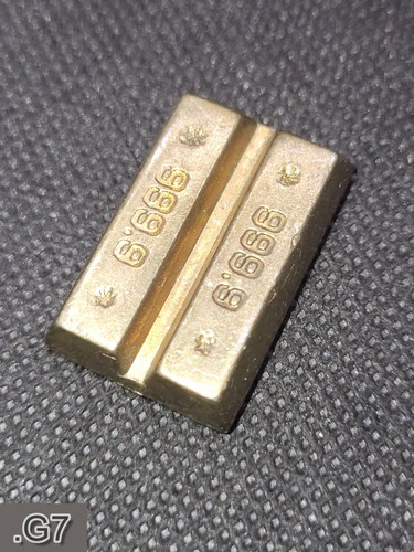 Playmobil lingot or - -, (fer)