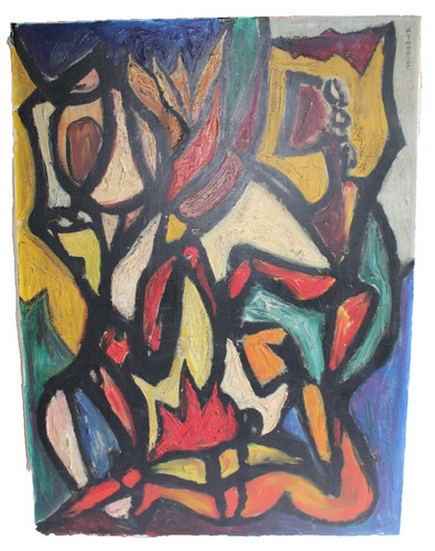 Huile sur toile signée