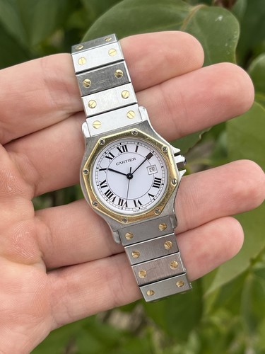 Cartier santos octogonal - cartier,