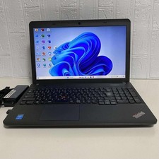 LENOVO ThinkPad Laptop Windows 11 Pro 64-bit Core i5 SSD 128GB Black Used Japan