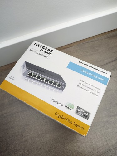 Netgear gs108 prosafe switch - netgear,