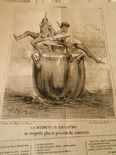 Caricature 1864 marmite en - caricature, la