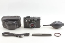 **MINT** Leitz Minolta CL Film Camera Black w/ 40mm F2 Lens Case From JAPAN