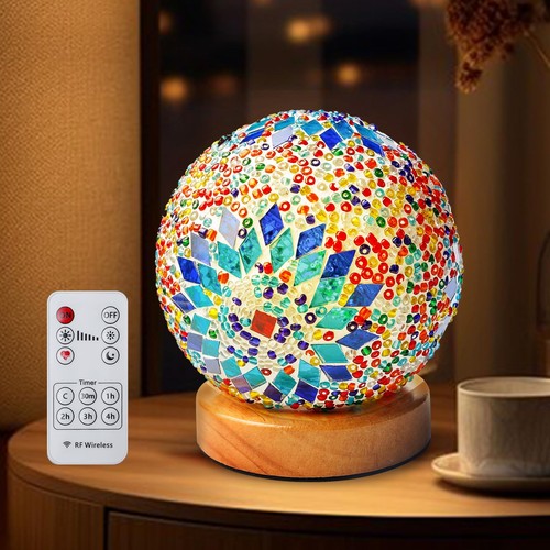 Lampe mosaïque table - de,