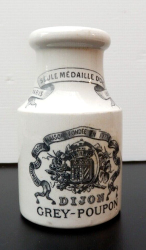 Ancien pot moutarde dijon - ancien,