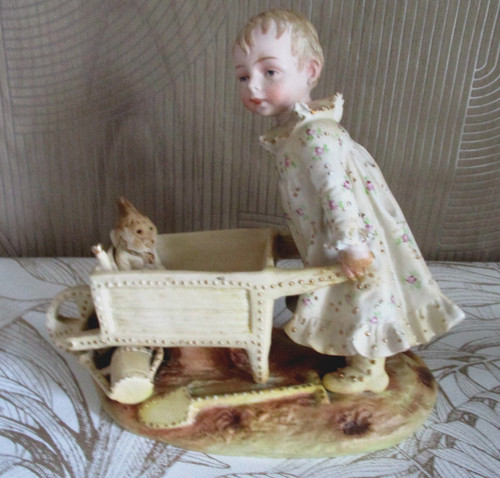Ancien sujet porcelaine - ancien,