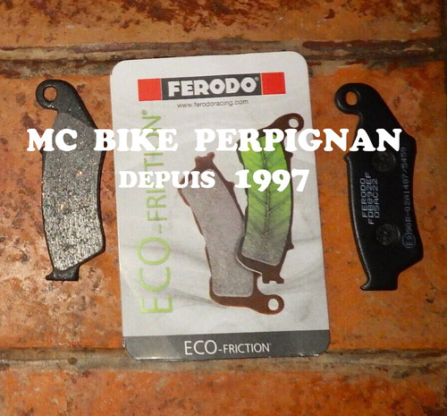 Plaquette frein ferodo - plaquette, av