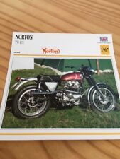 Norton 750 P11 1967 Carte Collection moto Atlas UK