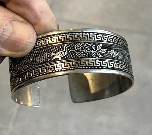 Bracelet jonc argent massif - jonc, en