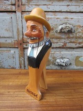 CASSE NOISETTES FIGURATIF BOIS SCULPTE ANCIEN NORVEGE NORGE ART POPULAIRE