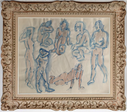 Artiste identifier aquarelle - artiste,