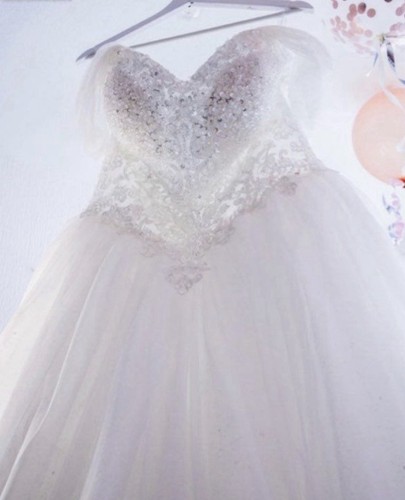 Robe mariée blanche - robe,