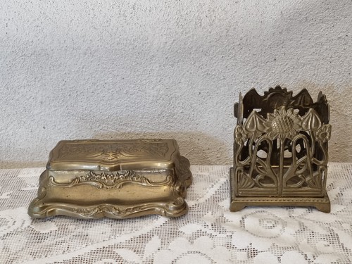 Ancienne boite timbre en - ancienne,