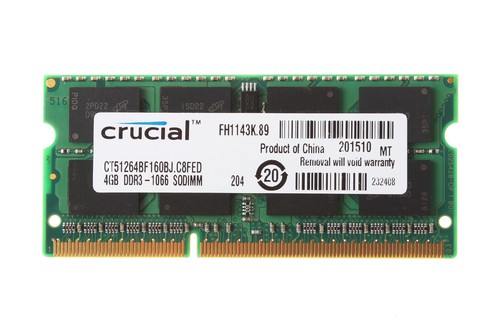 Crucial 2rx8 pc3 8500s - crucial, go