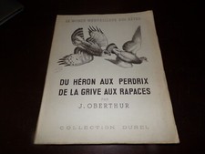 Du héron aux perdrix de la