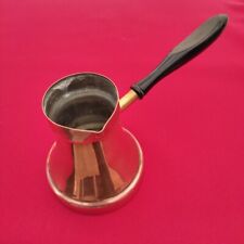 Cafetière vintage en cuivre