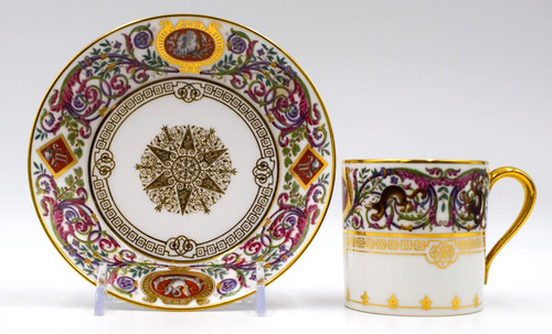 Antique sevres hand painted - sevres,