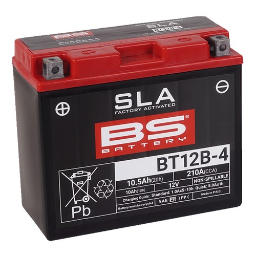 Battery batterie moto sla - bs-battery,