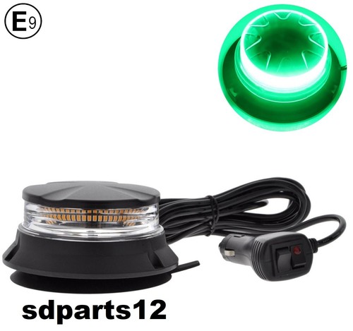 Gyrophare balise led - gyrophare, vert