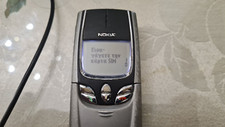 Nokia 8850 - Metallic Silver (Unlocked) Mobile Phone Titanium