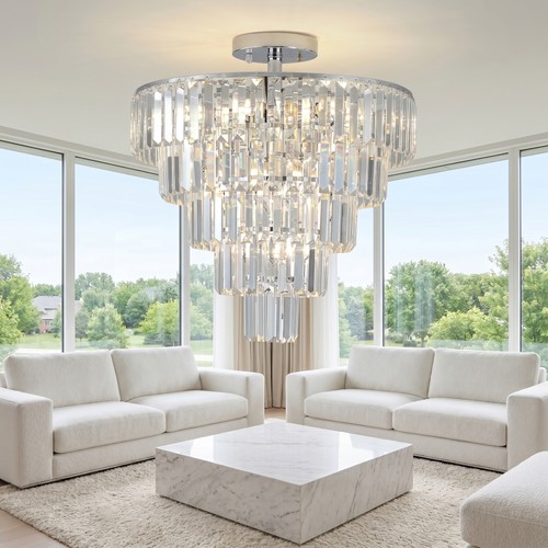 Crystal k9 chandelier - 20'',