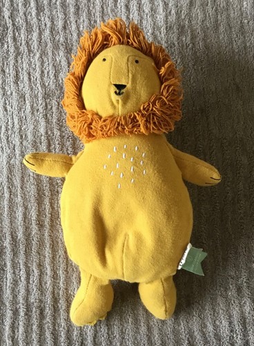 Peluche doudou lion jaune - doudou,