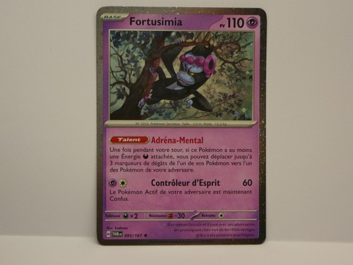 Carte pokemon promo fortusimia - carte,