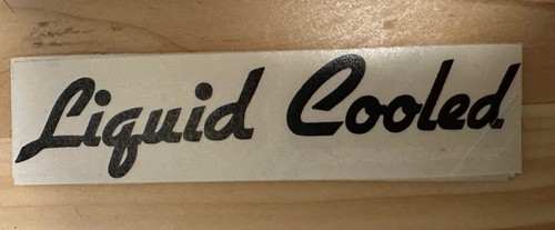 Stickers liquid cooled - liquid,