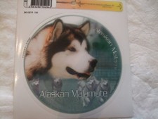 1 autocollant - motif chien