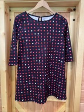 Disney Parks Paris Dress 30th Anniversary Small Minnie Mickey Polka Dot Black