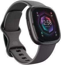 Fitbit Sense 2 Health and Fitness Smartwatch, One Size - Black