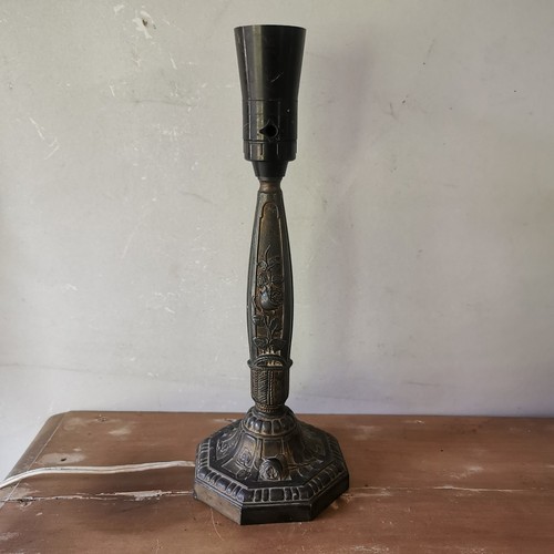 Pied lampe art nouveau - de,