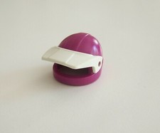 PLAYMOBIL (03165) Purple Moto Cross Adult Helmet with Visor 3044 
