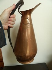 Grande Cruche Cuivre Fer