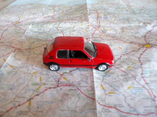 Peugeot 205 gti l rouge - 205, 1,9