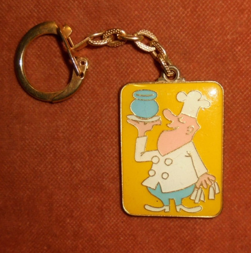 Porte clés joli mitron - porte-clés,
